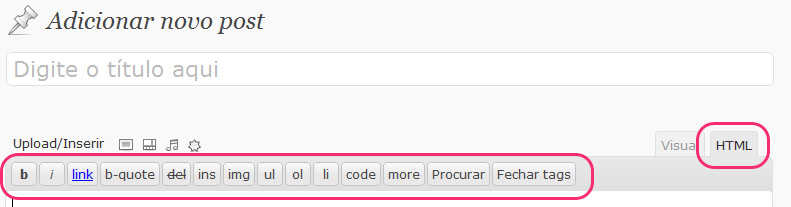 Editor HTML