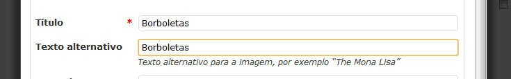 Inserir imagem