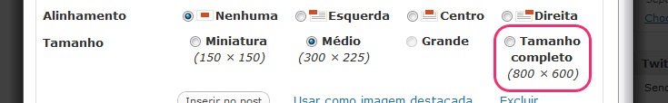 Inserir imagem